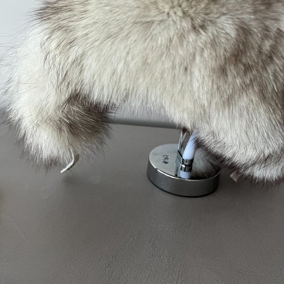 White -grey real Scribe Aviator  Woman  Hat - Picture 13 of 16